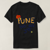 Pune Tithe kay Une T-shirt (Design voorkant)