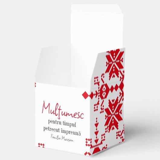 Pungi pentru cadou de parastas bedankdoosjes (Geopend)