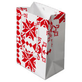 Pungi pentru cadou de parastas medium cadeauzakje (Achterkant Gekanteld)