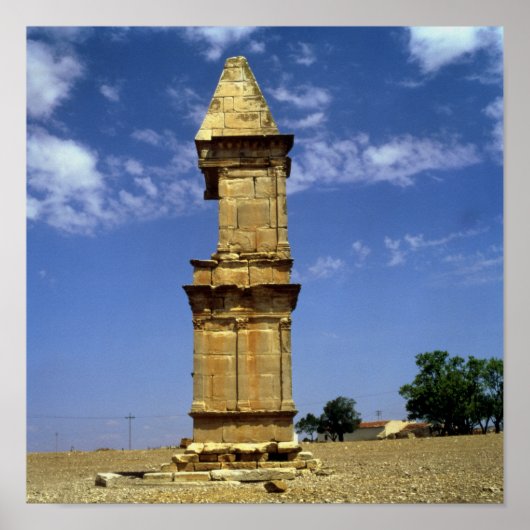 Punic War Monument, 3e-eeuwse BC Poster (Voorkant)