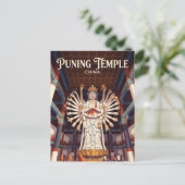 Puning Tempel Grote Mahavira Hal China Briefkaart (Staand voorkant)