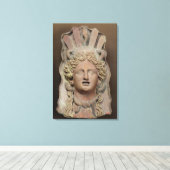 Punisch masker voor demeter canvas afdruk (Insitu (Houten vloer))