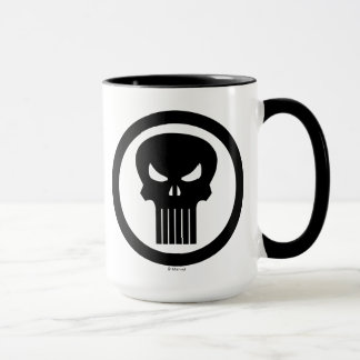 Punisher Logo - Zwart Mok