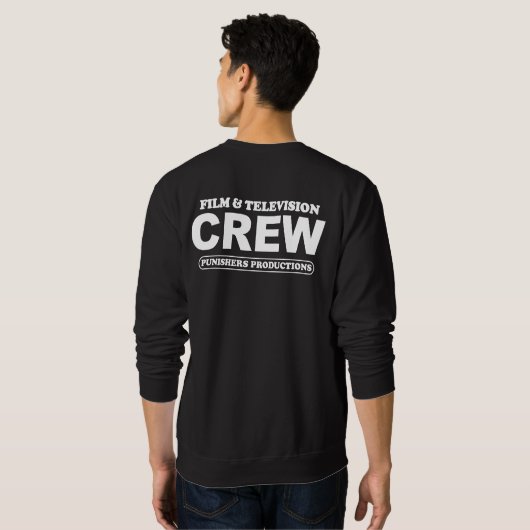 PUNishers Crew sweatshirt (Achterkant volledig)