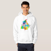 Punjab Map Hoodie (Voorkant volledig)
