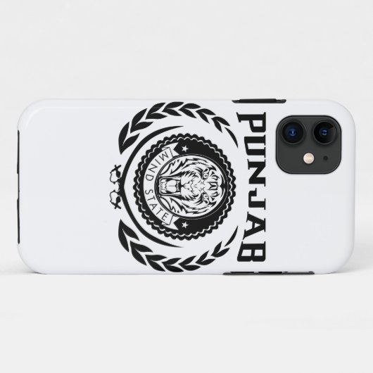 PUNJAB - MIND STAAT Case-Mate iPhone CASE (Achterkant (horizontaal))