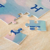 Punjabi Alphabet Jigzaag puzzle Legpuzzel (Zijkant)