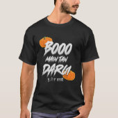 Punjabi Desi Halloween Boo Main Tan Dargi T-shirt (Voorkant)