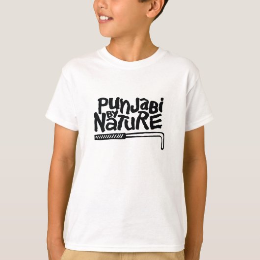 Punjabi door Natuur - jongens T-shirt (Voorkant)