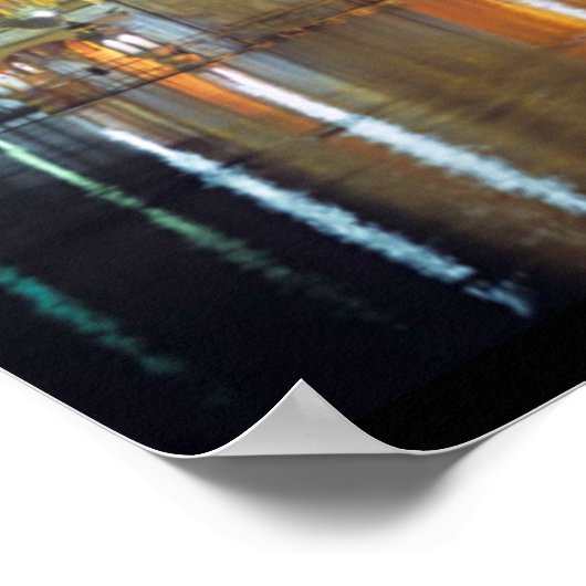 Punjabi Khanda Sikh Khalsa Design Merchandise Poster (Hoek)