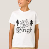 Punjabi Khanda Sikh Khalsa Merchandise T-shirt (Voorkant)