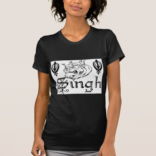Punjabi Khanda Sikh Khalsa Merchandise T-shirt (Voorkant)