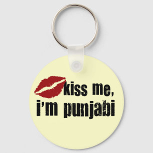 Punjabi Kiss Sleutelhanger