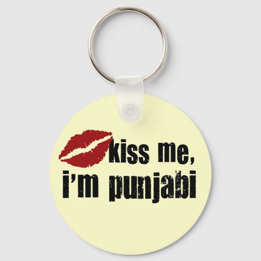 Punjabi Kiss Sleutelhanger (Voorkant)