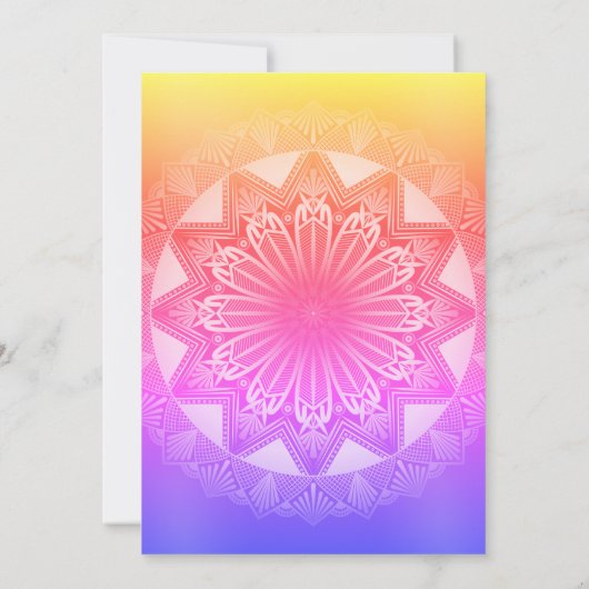 Punjabi Sikh Huwelijk Anand Karaj Gouden Kaart (Achterkant)