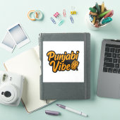 Punjabi Vibe – Desi Swag Sticker (iPad Cover)