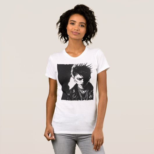 Punk 002 t-shirt (Voorkant volledig)