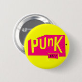 "Punk 1977" Pinback-Button Ronde Button 5,7 Cm (Voorkant /achterkant)