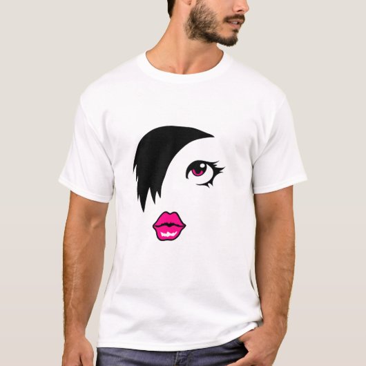  punk 80 meisjes t-shirt (Voorkant)