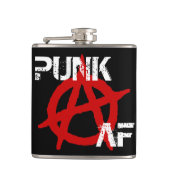 Punk AF-anarchie Heupfles (Voorkant)
