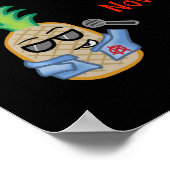 Punk anananassen van de Bromeleinen (Fake Band Pos Poster (Hoek)