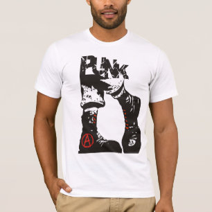Punk anarchy Boots T-shirt