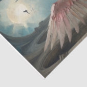 Punk Angel in Stripes Decoupage Tissuepapier (Detail)