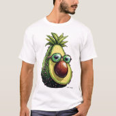 Punk avocado T-shirt (Voorkant)