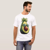 Punk avocado T-shirt (Voorkant volledig)