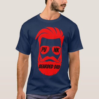 Punk baardvader 1 t-shirt
