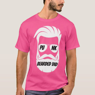 Punk baardvader 2 t-shirt