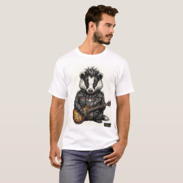 Punk Badger "ALEXA" – Dubbelzijdige Edgy 3D T-shirt