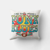 Punk Blues Soul Kussen (Achterkant)