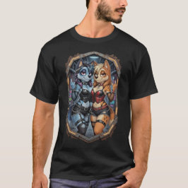 Punk Bluey & Bingo T-shirt