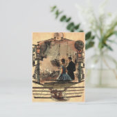 Punk,  briefkaart voor stoom (Staand voorkant)