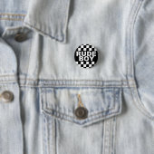 Punk Button "Rude Boy" (In situ)