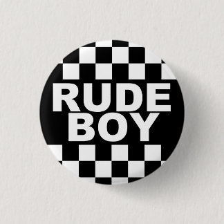 Punk Button "Rude Boy"