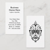 punk calavera visitekaartje (Voorkant / Achterkant)