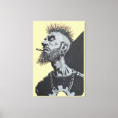 Punk  canvas afdruk (Voorkant)