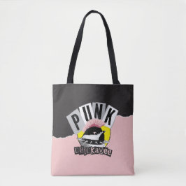 Punk Chickadee Tote Bag