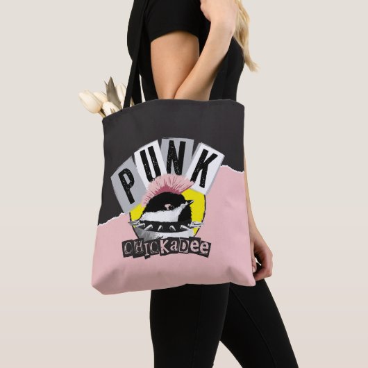 Punk Chickadee Tote Bag (Dichtbij)