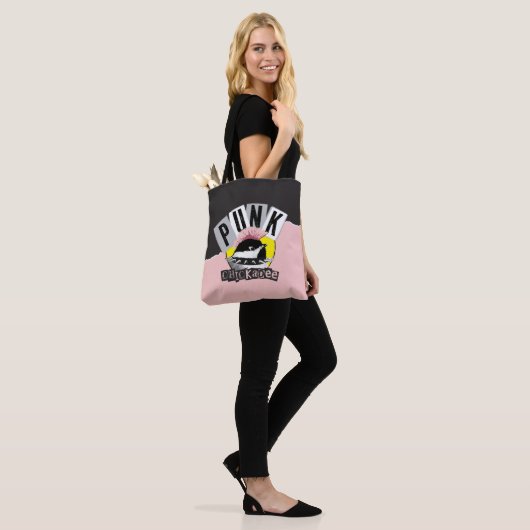 Punk Chickadee Tote Bag (Op model)