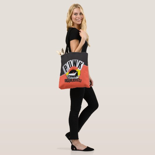 Punk Chickadee Tote Bag (Op model)