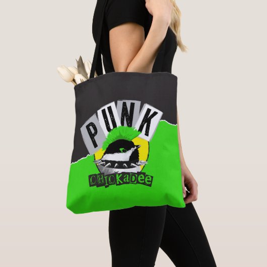Punk Chickadee Tote Bag (Dichtbij)