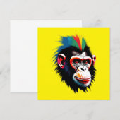 Punk chimp (Voorkant / Achterkant)