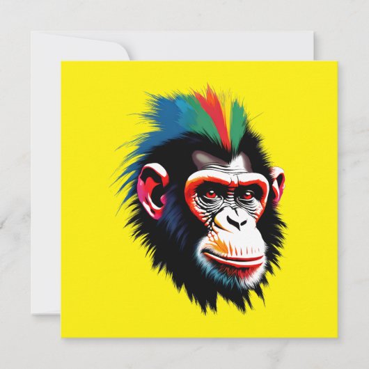 Punk chimp (Voorkant)