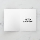 punk christmas card kaart (Binnen)