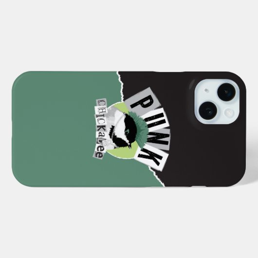 Punk cichorei Case-Mate iPhone case (Achterkant (horizontaal))