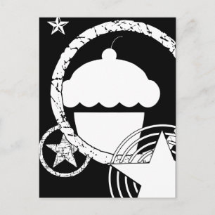 punk cupcake briefkaart