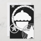 punk cupcake kaart (Voorkant)